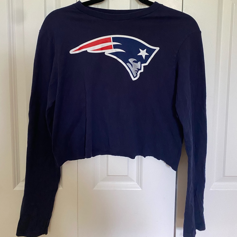 Cropped Patriots Long Sleeve
